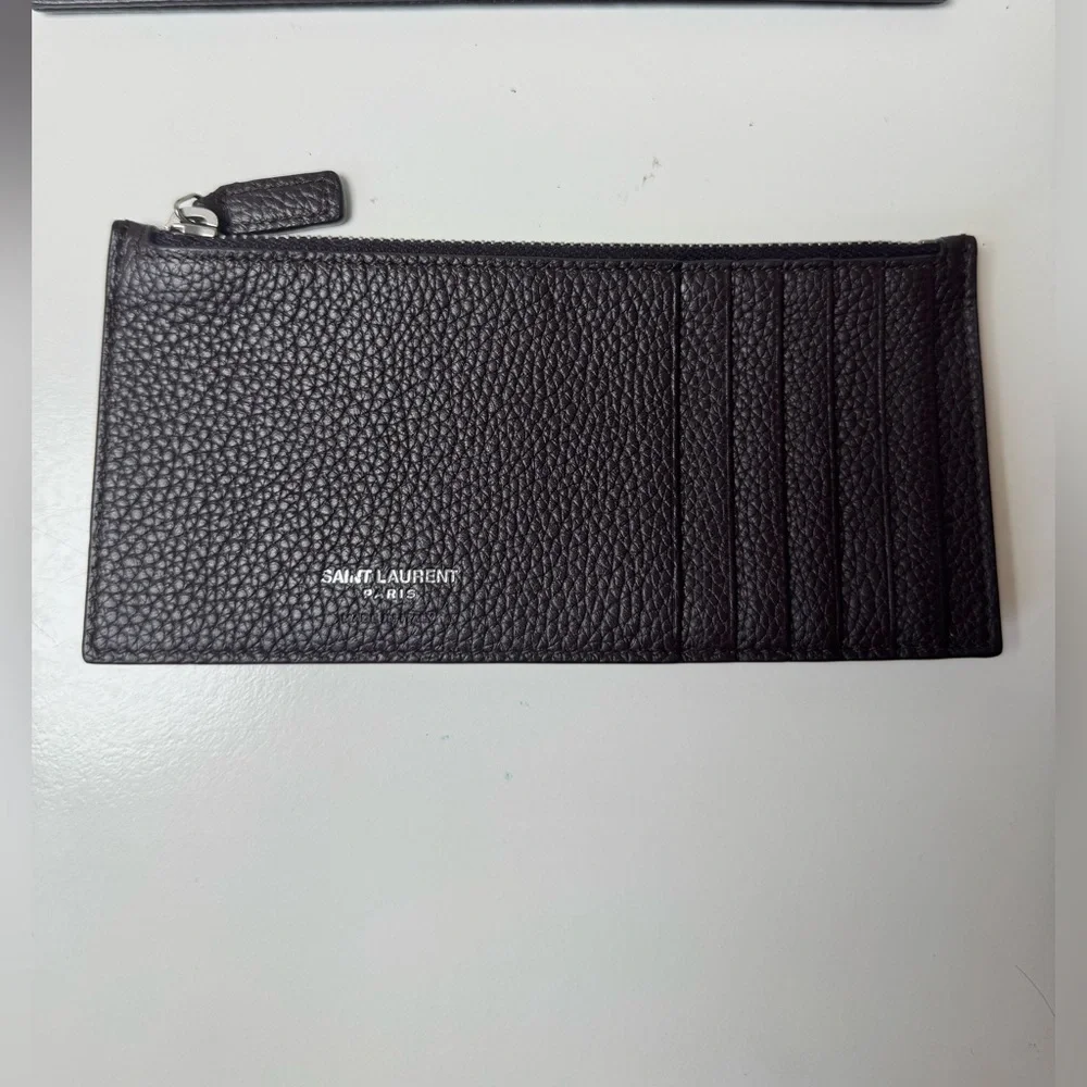 Yves Saint Laurent Women’s Brown Leather Long Wallet - Picture 10 of 16